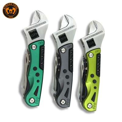 Outdoor survivor emergency Spanner multi tool wrench