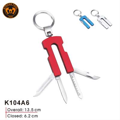 Custom made wholesale mini tool kit keychain for gift