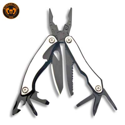 Brushed finished Black Pocket Multi Tool pliers